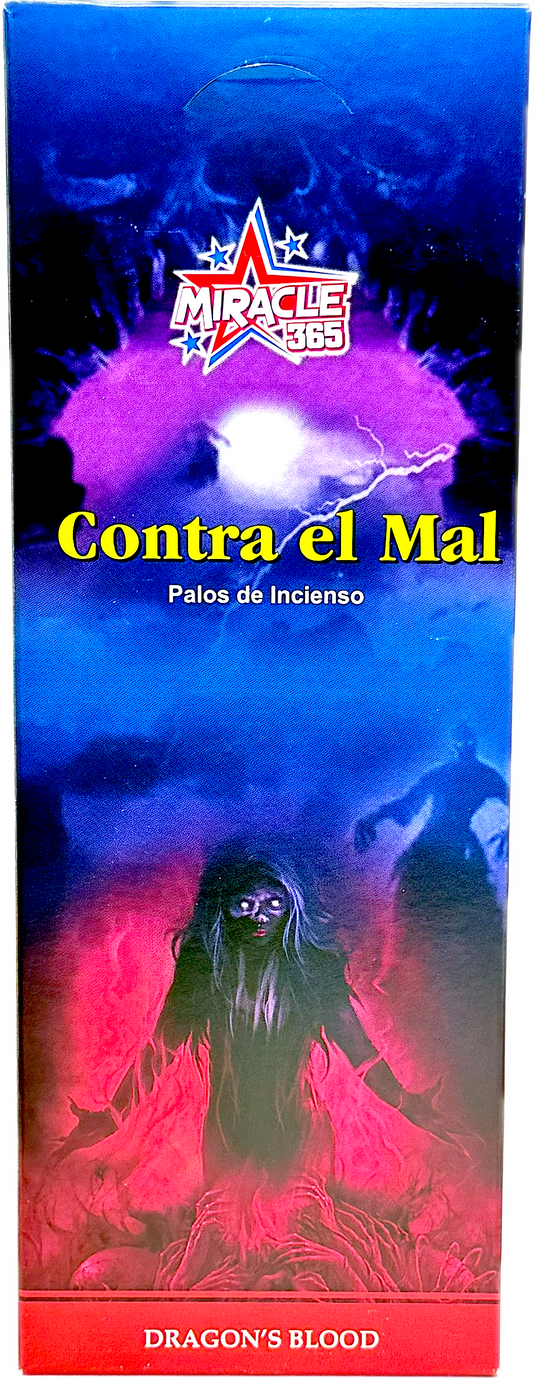 Miracle 365 Against Evil (6 tubes of 20 incense sticks each)  frag dragons blood (MOQ=10pc)