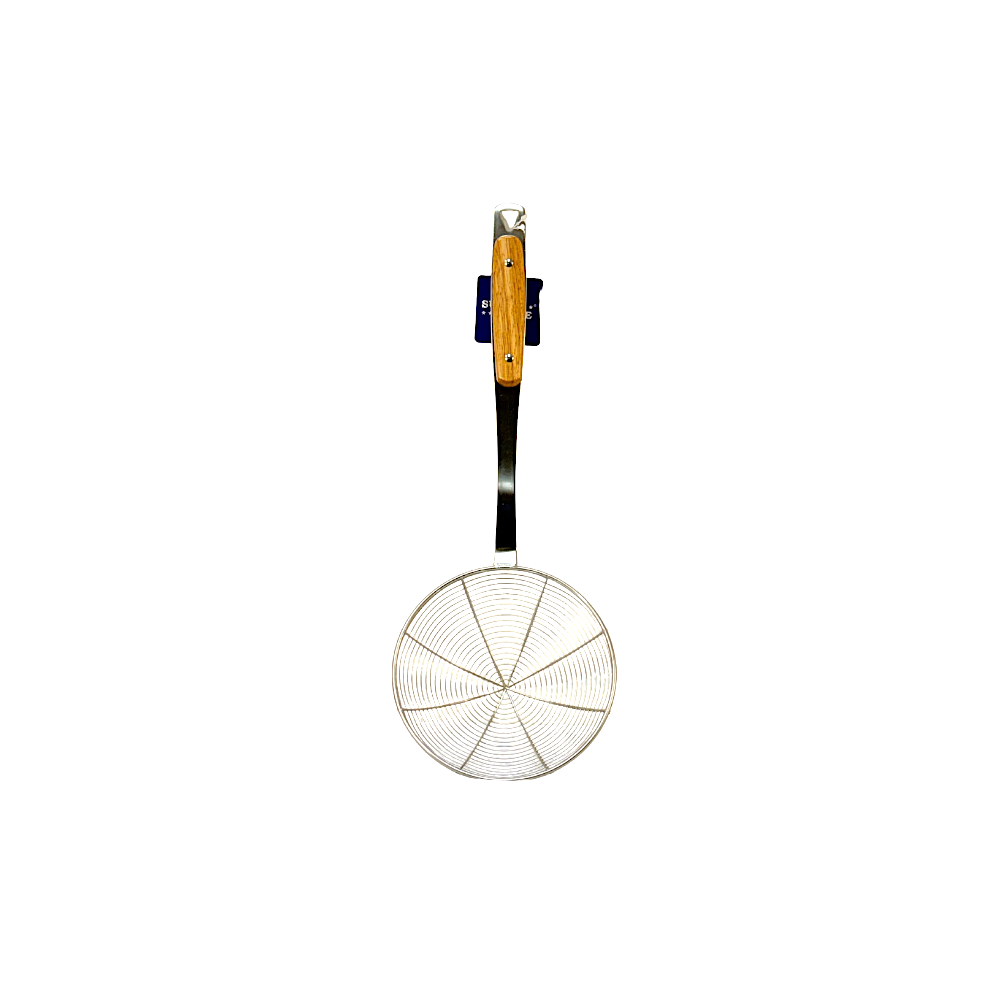 Strainer with wood handle (MOQ=dz)