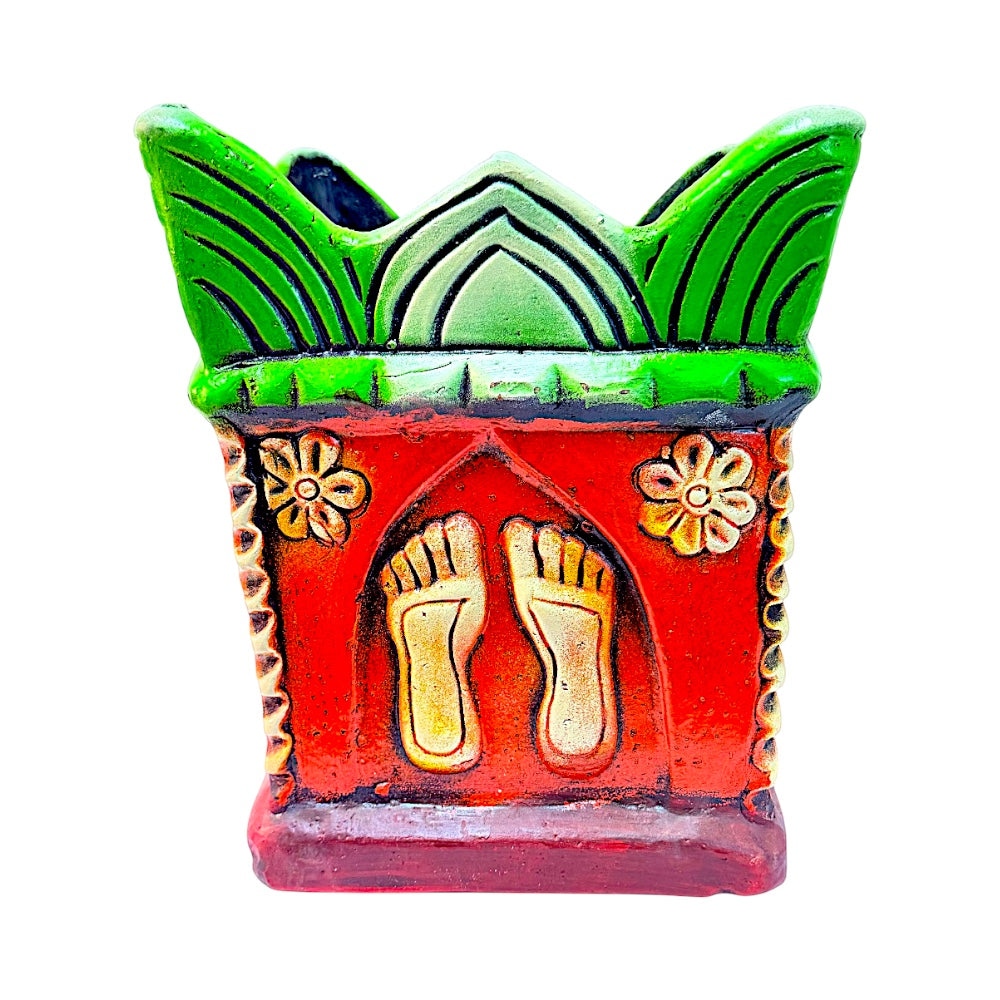 Clay Tulsi Pot 13" (MOQ=ea)