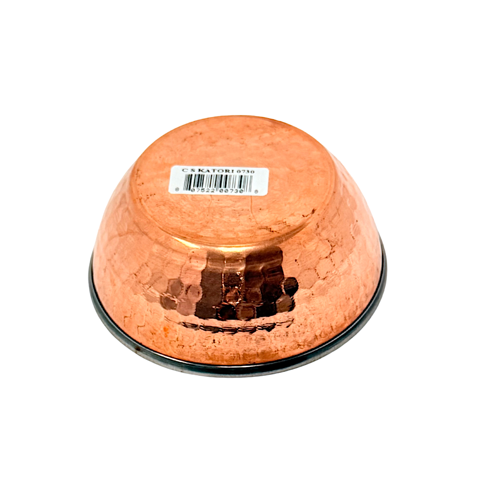 Copper/ steel  bowl 4.75" (MOQ=ea)