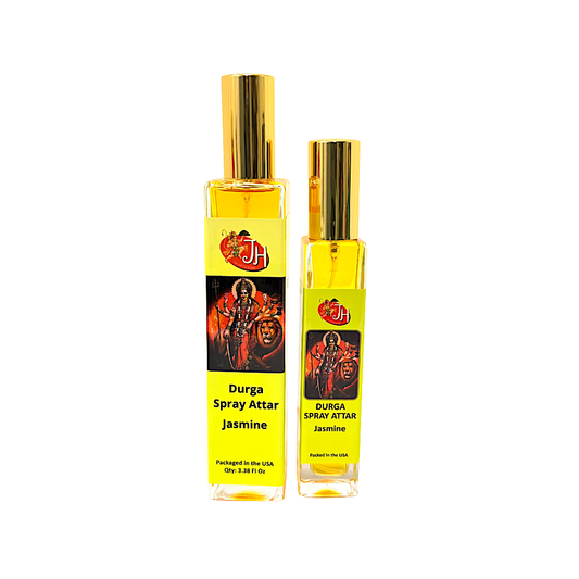 Jai Hanuman brand Durga spray attar (perfume) Jasmine blend 1.69 fl oz (small) (MOQ=dz)