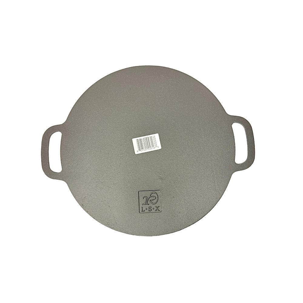 Cast Iron 13" double handle tawa   (MOQ=ea)