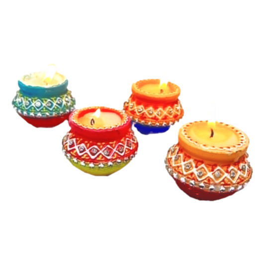 4 Matki w wax (pastel colors) (MOQ=30pc)