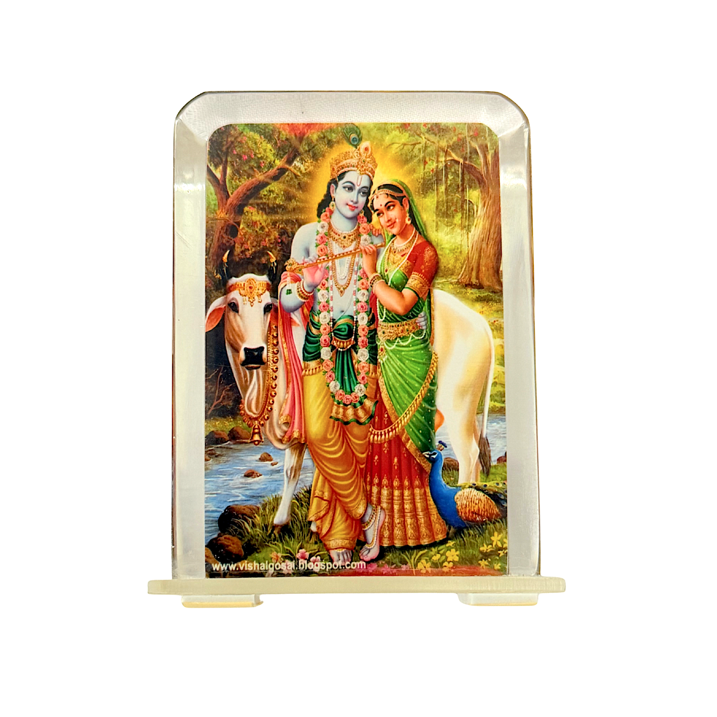 Acrylic Car sticker Dashboard 3.25" by 2.5" (MOQ=dz)