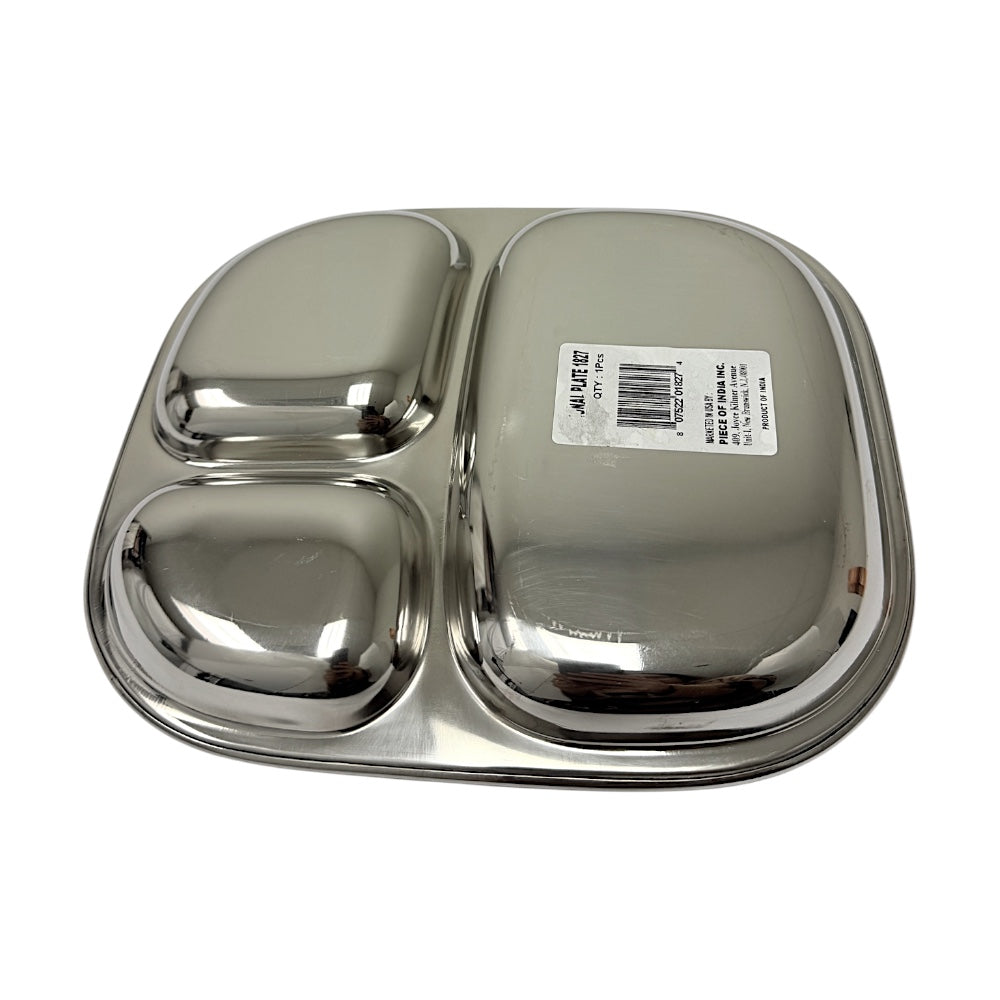 Lunch Tray Junior L10.75" W 9.5" 3 sectional  (MOQ=ea)