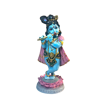 Krishna w flute  8.5"   (MOQ=ea)