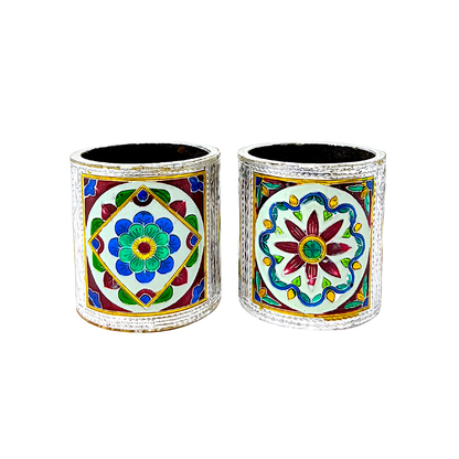 Pen holder cup (MOQ=dz)