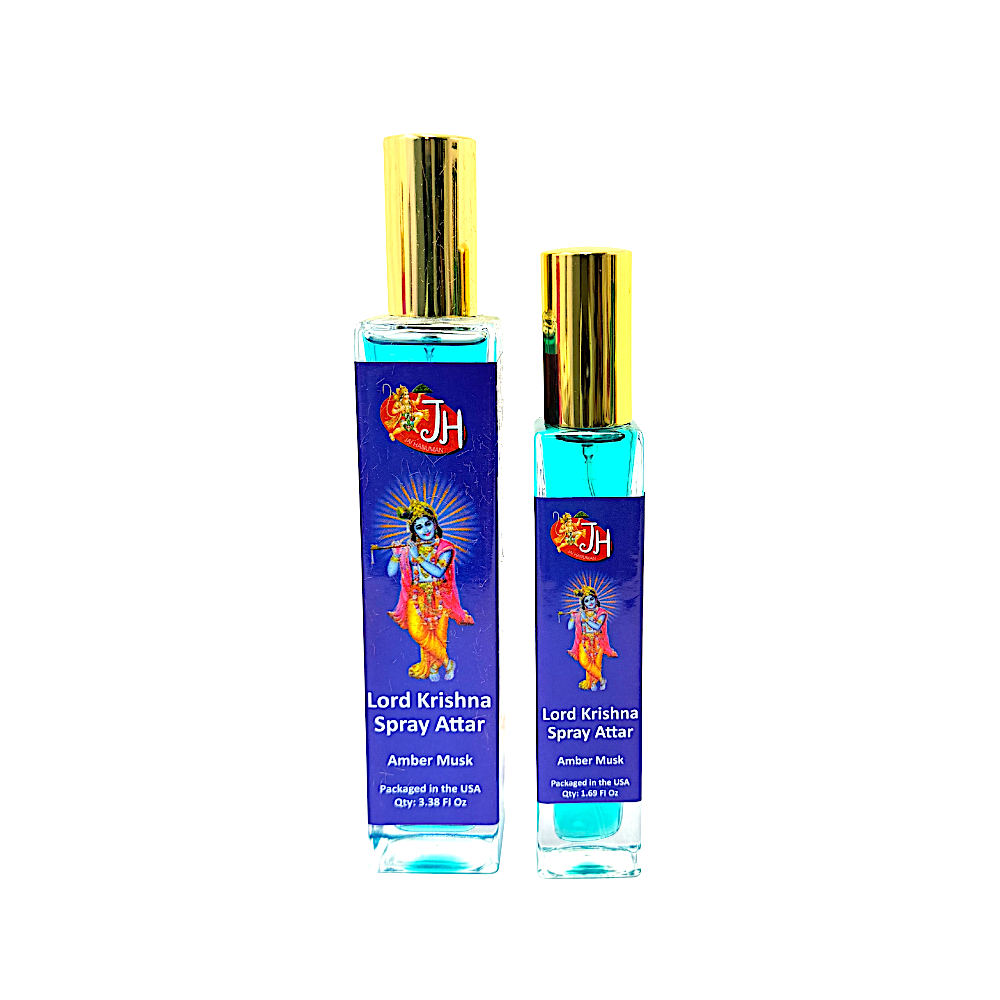 Lord Krishna Spray perfume (Attar) 3.38oz (MOQ=dz)