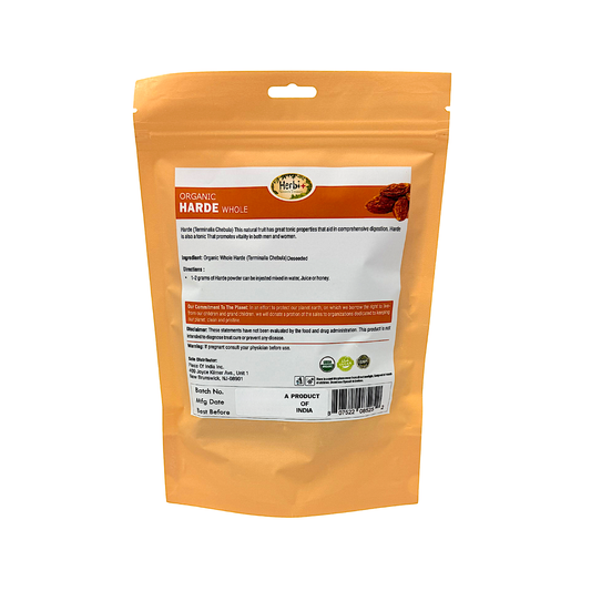 Herbi+ Organic Harde (terminalia chebula) 3.53oz (MOQ=dz)
