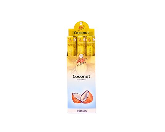 Coconut incense sticks ( 6 sticks of 20 sticks each) (MOQ=10pc)