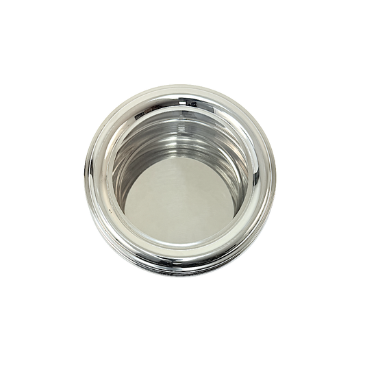 Super Shyne clear top container 6"  (MOQ=ea)