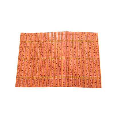 Bamboo mat set of 6 mixed colors, UD13-01 (MOQ=ea)