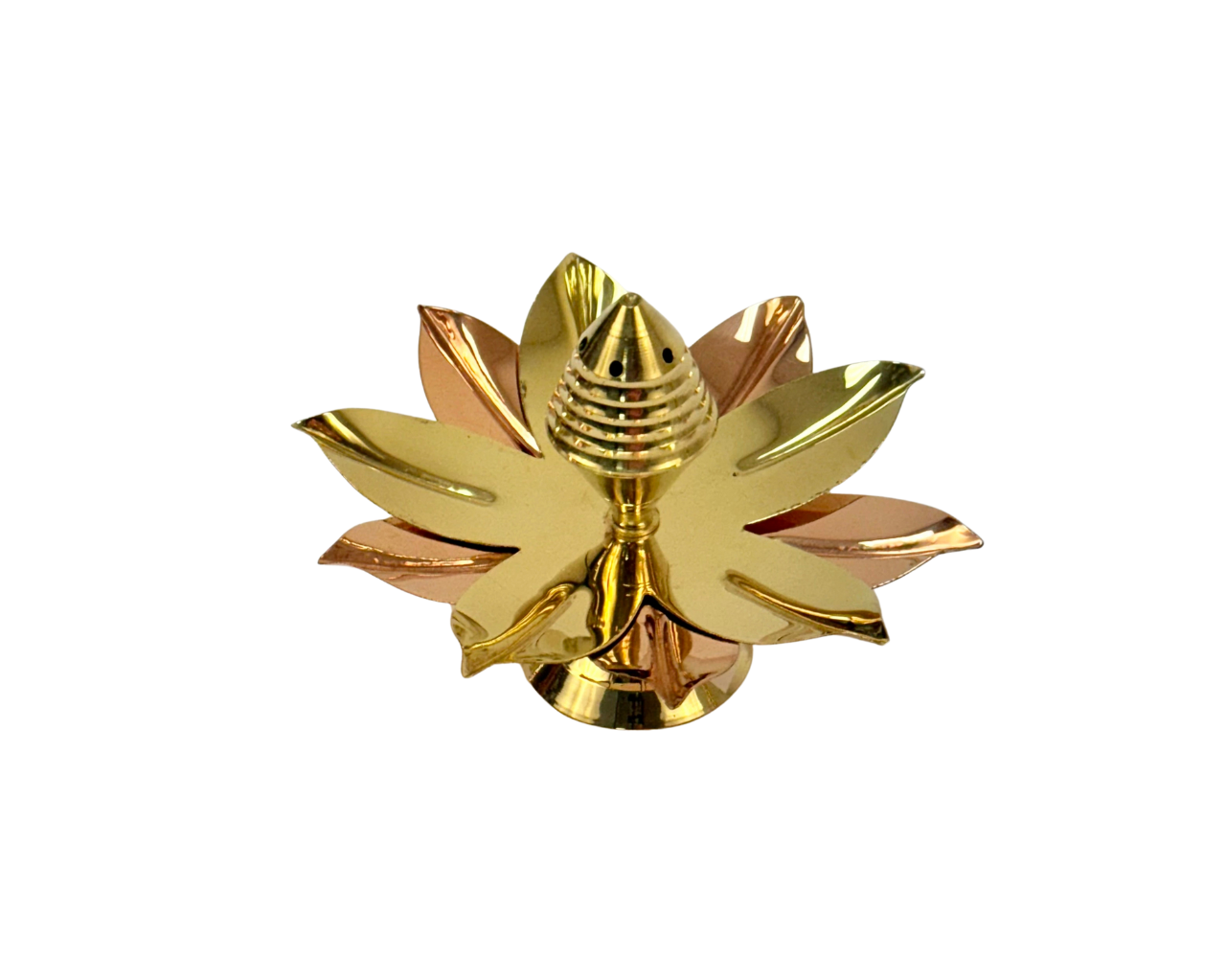 Copper/brass incense burner 2.75" (MOQ=ea)