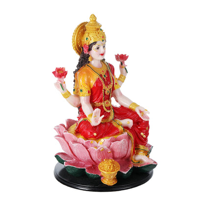 Goddess Laxmi 11" Sitting Glossy
