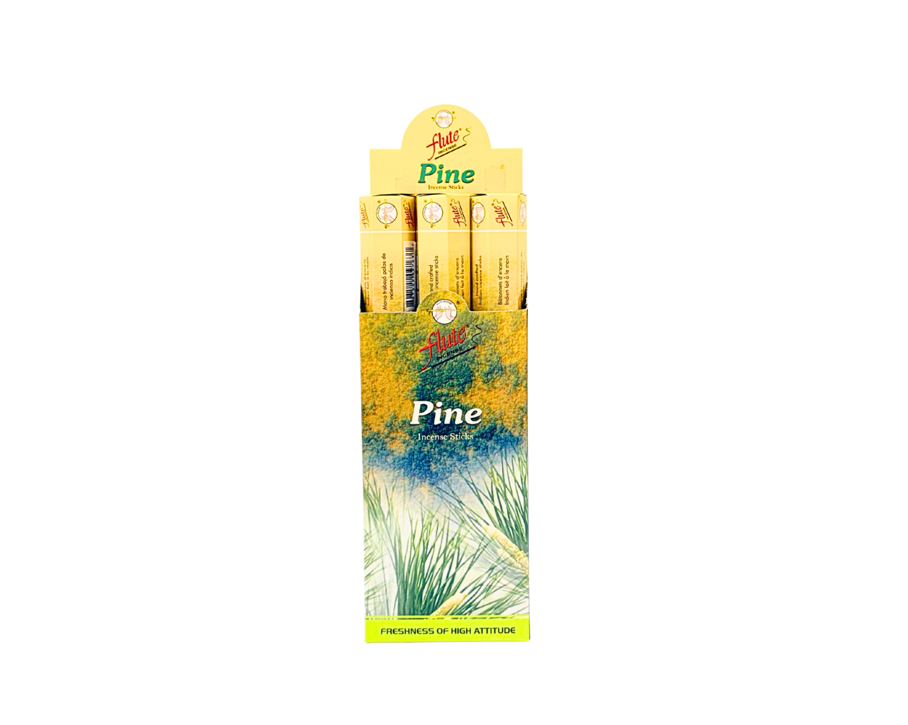 Flute brand Pine incense (20 sticks*6)*10 (MOQ=10pc)