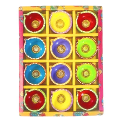 12 color diyas SRV style 4 colors (MOQ=2dz)