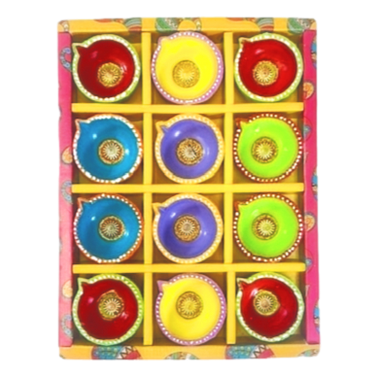 12 color diyas SRV style 4 colors (MOQ=2dz)