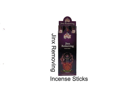 Jinx removing Incense (6 tubes of 20 sticks each) fragrance Bergamot (MOQ=10pc)