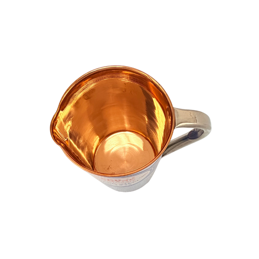 Steel / copper jug 6 cup capacity (MOQ=ea)