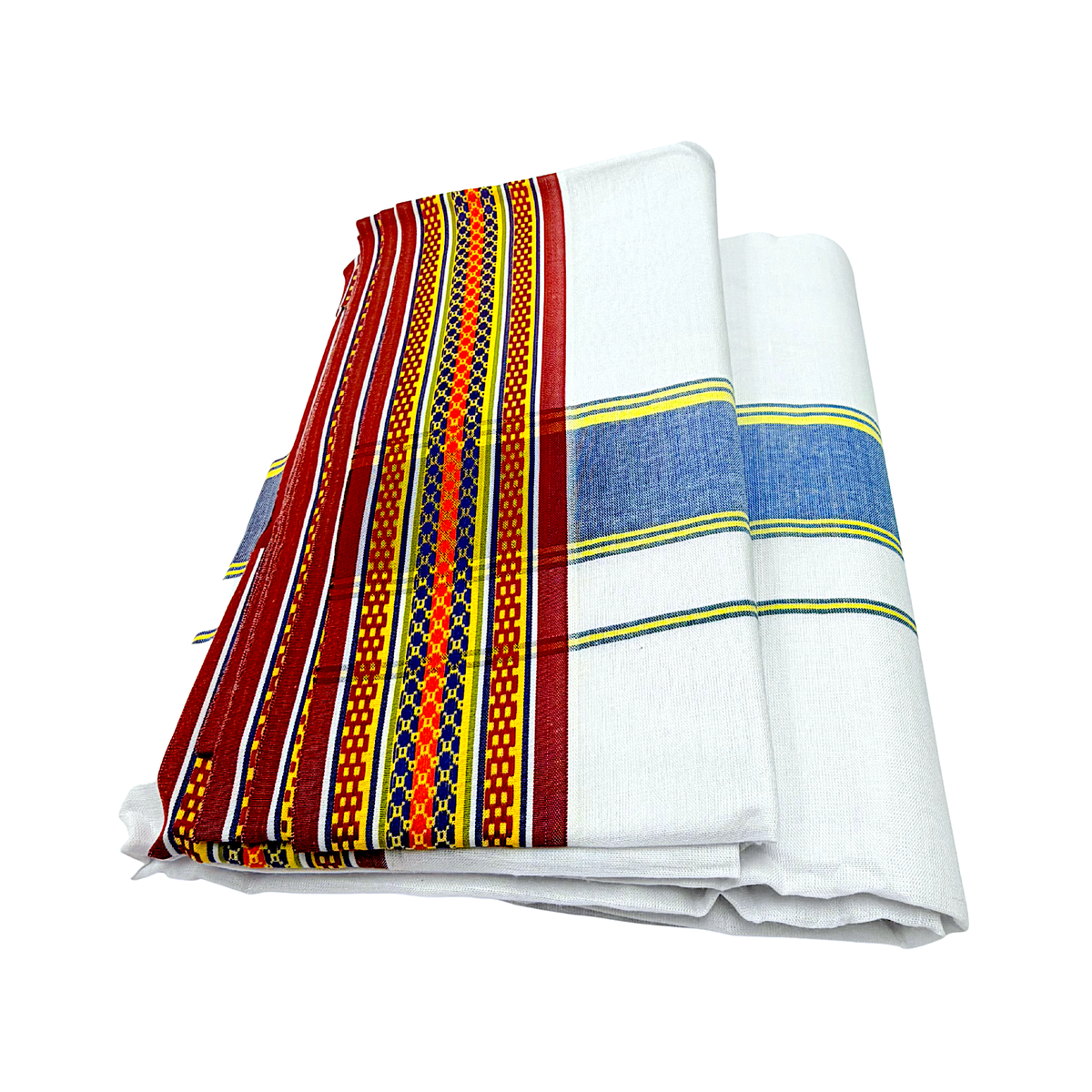 Cotton Dhoti  With Border 4.5 Meter(each)