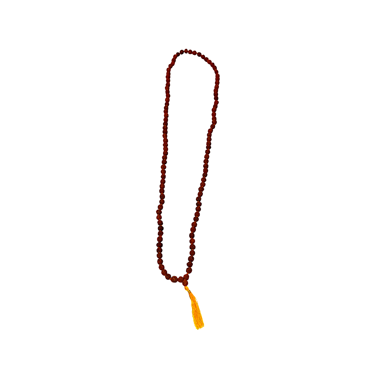JAI HANUMAN Rudraksha Mala MEDIUM  Size 8mm 40-1022 (MOQ=ea)