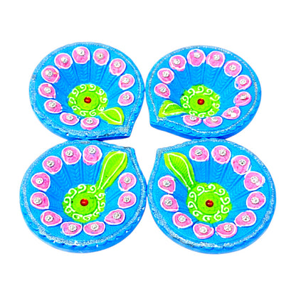 4 pc Deco Morpich, Diya Shk Pkt (MOQ=36pc)