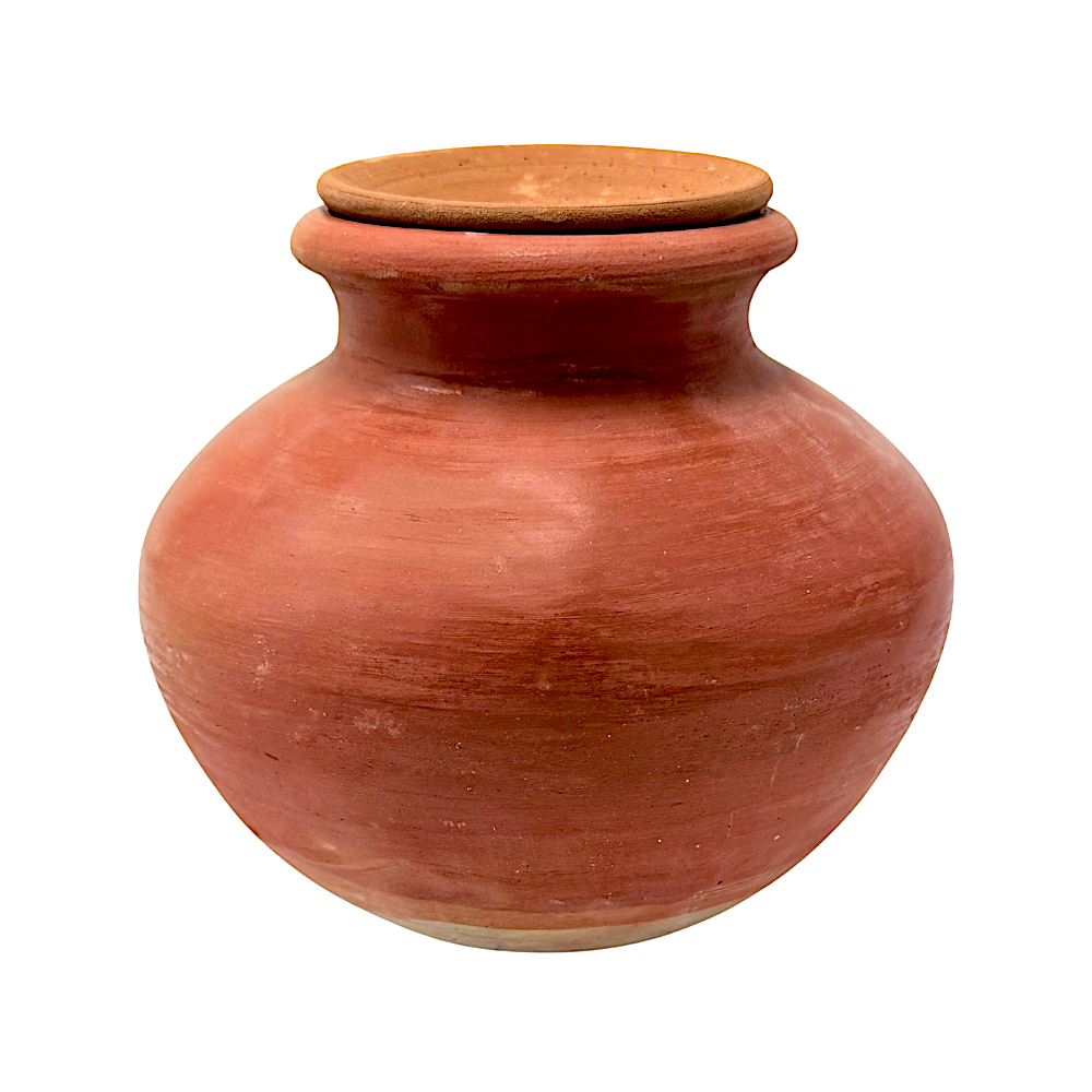 Clay lota 5 inch with lid (12pc)