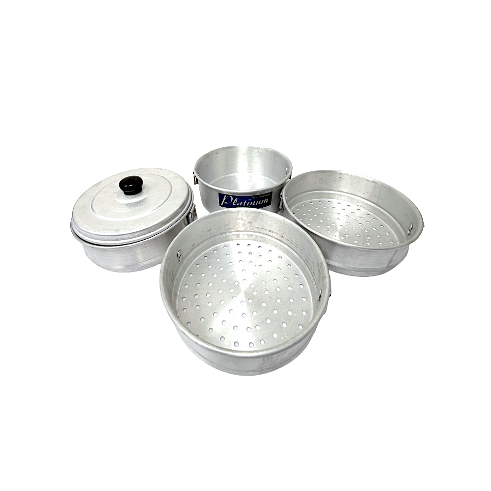 3 Tier Momo Maker Aluminum (MOQ=ea)