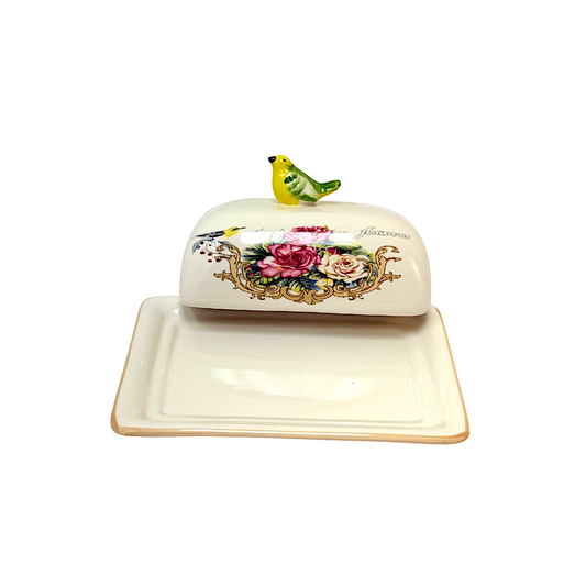 Ceramic Butter Case 7x5.5" (MOQ=ea)