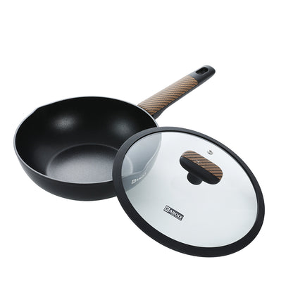 Wok Non Stick 11 inch w fancy handle