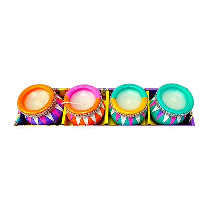 4Pc Toran Matki w wax (MOQ=36 pc)