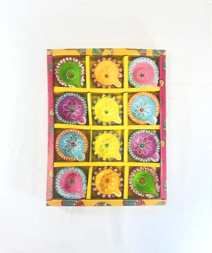 12 color diyas SRV style 4 colors (MOQ=2dz)