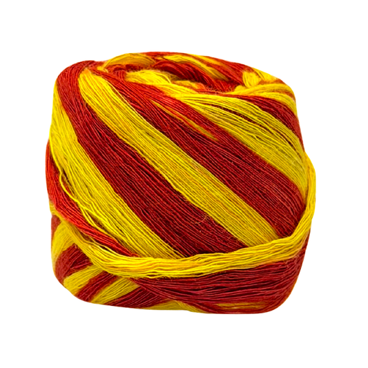 Jai Hanuman Moli reel Kalawa  Red, orange and Yellow, 14g (MOQ=10pc)