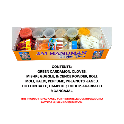 Jai Hanuman Poojan Packs *12pc(0410) (MOQ=dz)