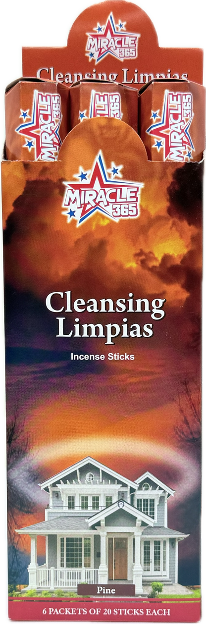 Cleansing (Limpias) incense sticks fragrance Pine (MOQ=10pc)