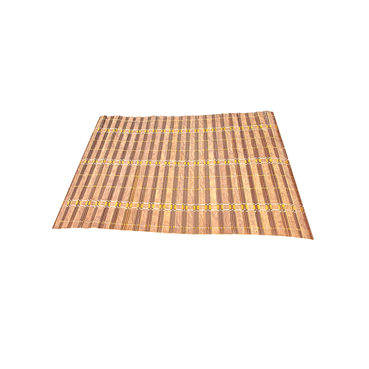 Bamboo mat set of 6 mixed colors, UD13-01 (MOQ=ea)