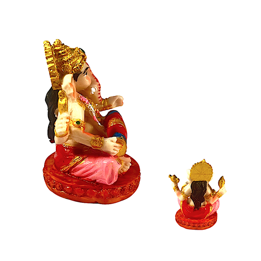 Ganesh with Dholak 3.5" -UD27-(9084) (MOQ=ea)