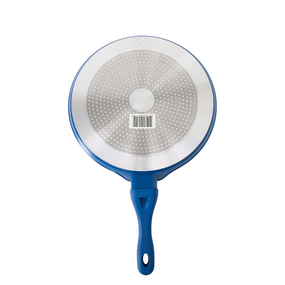 Non stick Tawa, Blue Handle 11.8"