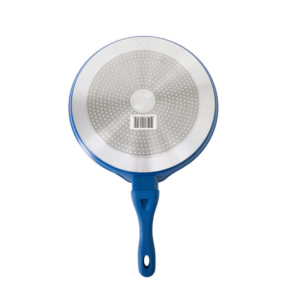 Non stick Tawa, Blue Handle 11.8"