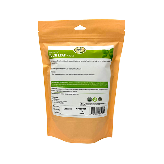 Herbi+ Organic Tulsi leaf 3.53oz (MOQ=dz)