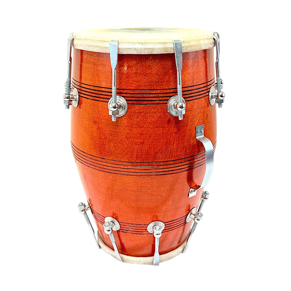 Wooden Dholak with nuts & bolts