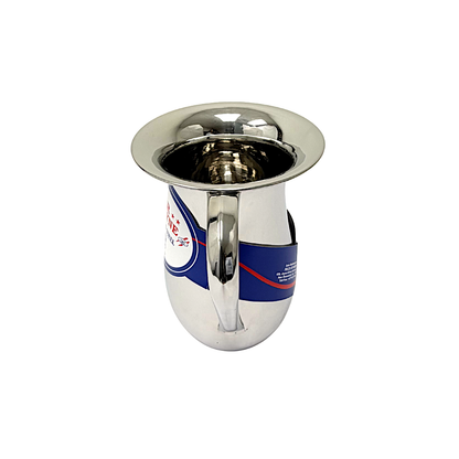 Steel jug no lid rounded bottom 6 cup capacity (MOQ=ea)