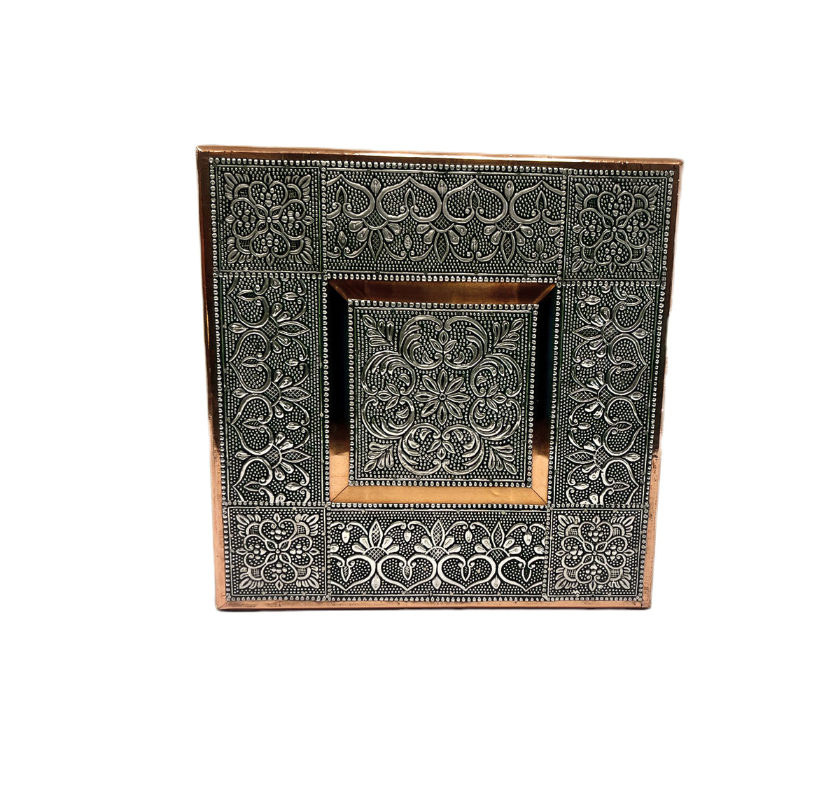 12*12 inches Oxidized Chowki (Bajat)