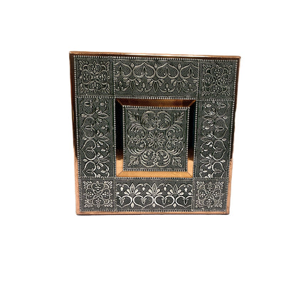 12*12 inches Oxidized Chowki (Bajat)