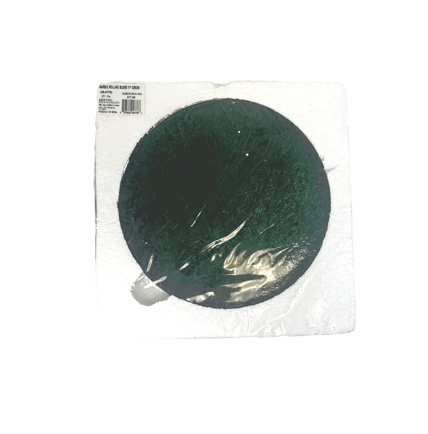 Marble rolling board 11" (for making Chapatis or tortillas) (MOQ=ea)