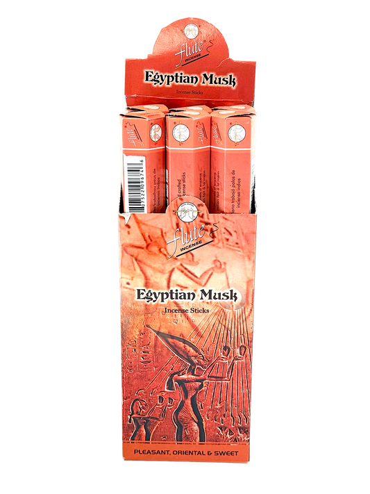 Flute Brand Egyptian Musk (20 incense sticks*6) x 10 boxes (MOQ=10pc)