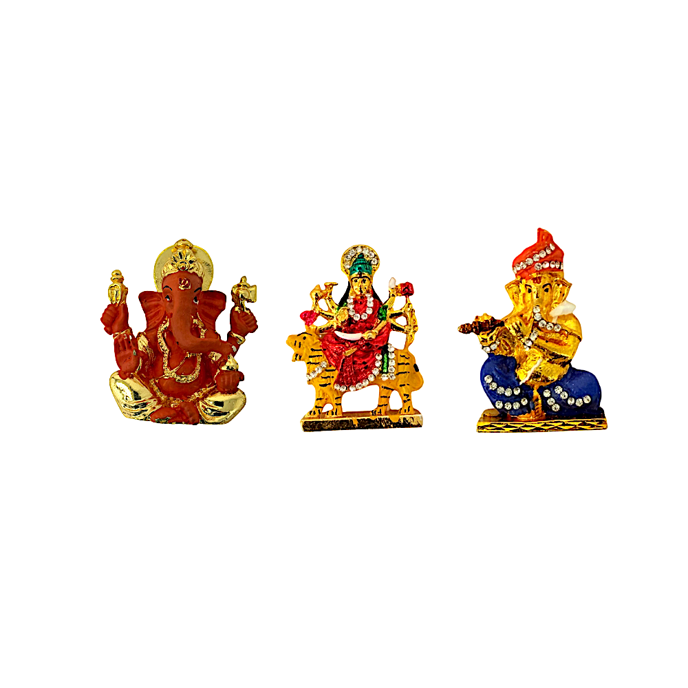 Kulin Car dashboard statues (assorted Gods) 4" (MOQ=dz)