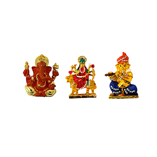 Kulin Car dashboard statues (assorted Gods) 4" (MOQ=dz)