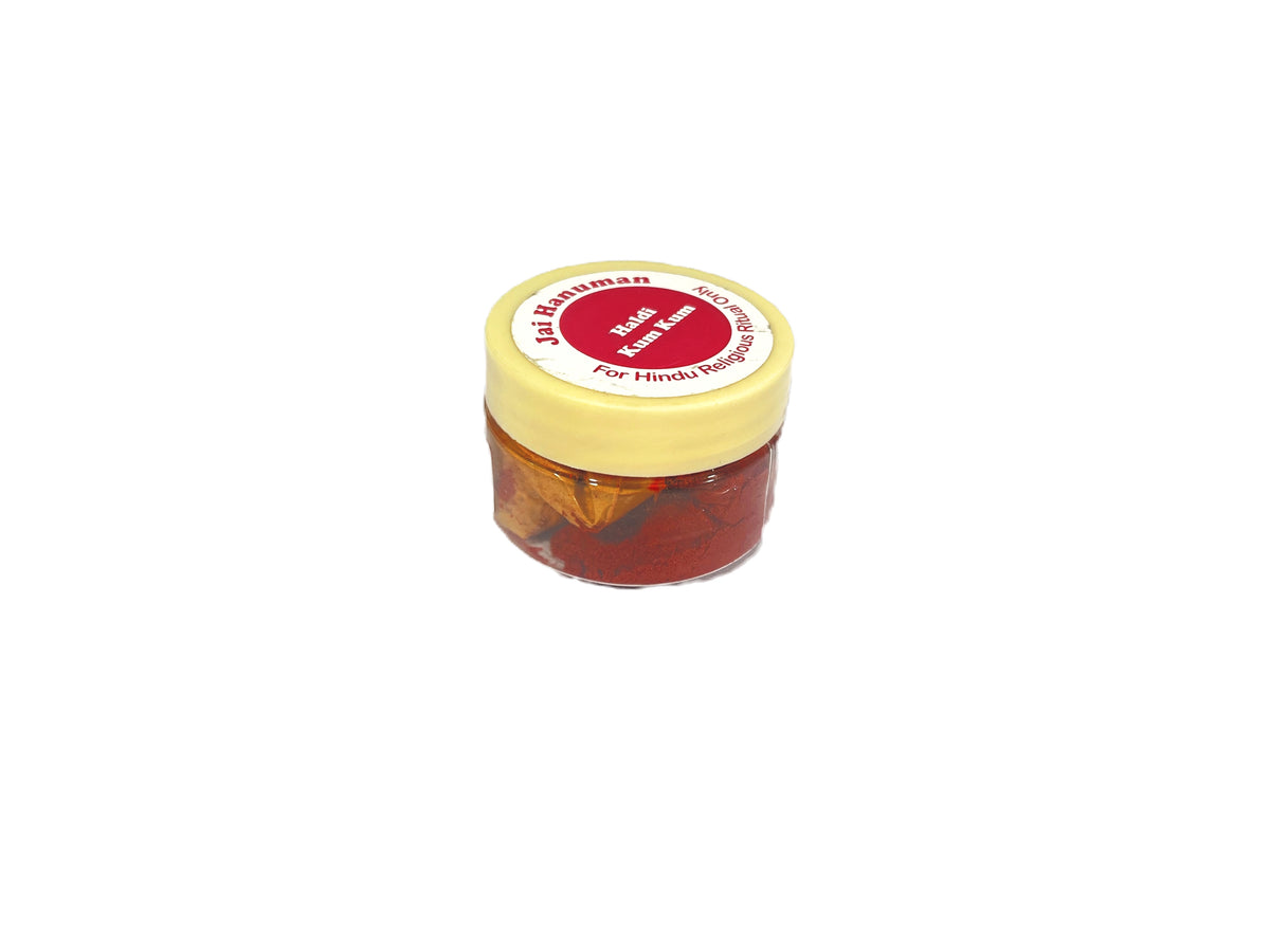 Haldi Kum Kum Powder(24pc in tray)(0430) (MOQ=2 dz)