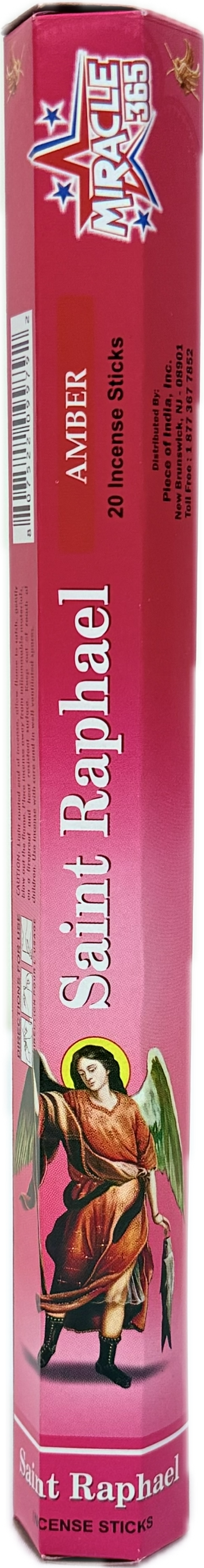 Miracle 365 Saint Raphael  (6 tubes of 20 incense sticks each) (MOQ=10pc)